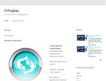 Tablet Screenshot of csillagjegy.com